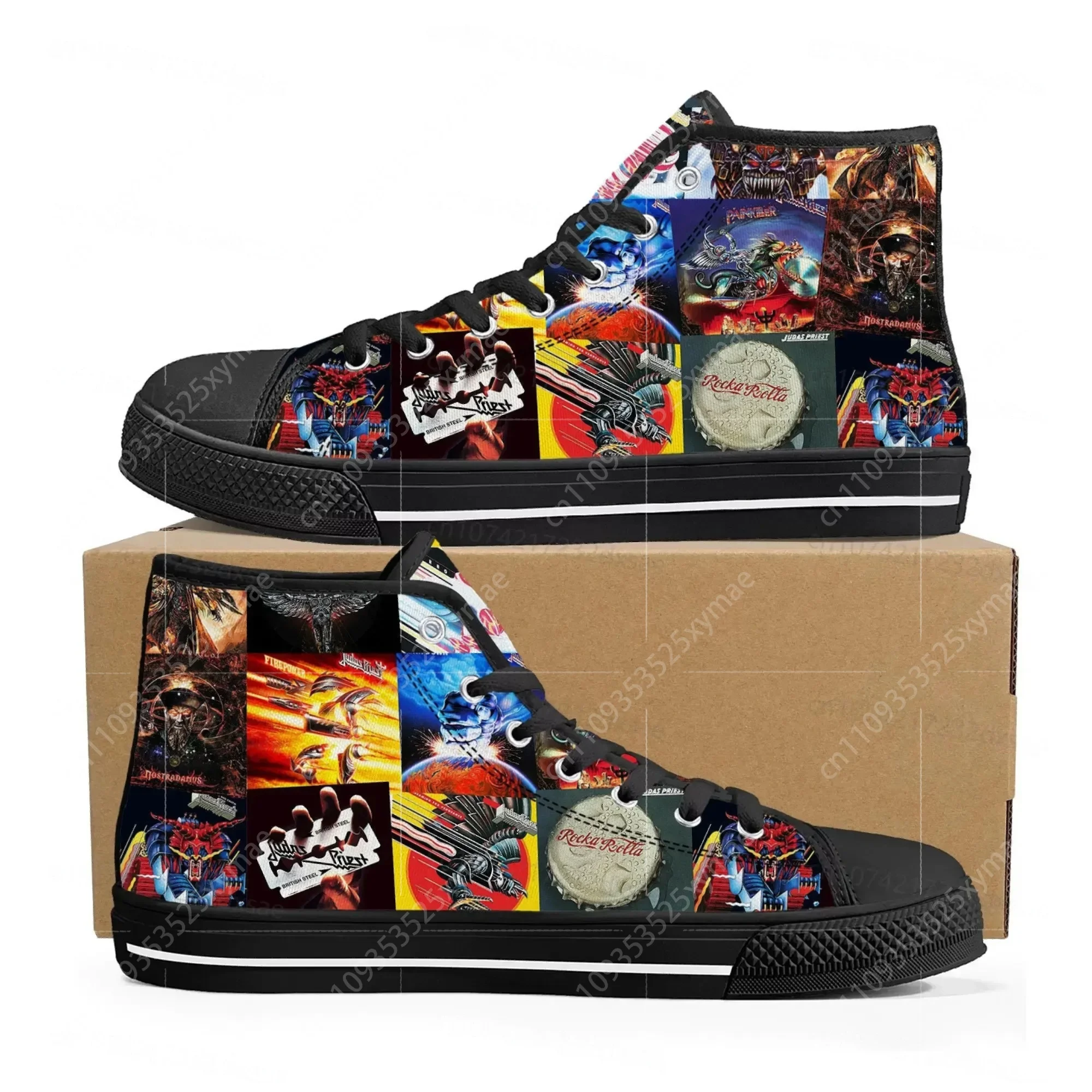 Judas Priest Heavy Metal Rock  - đánh giá và giá Men'S Shoes Qn